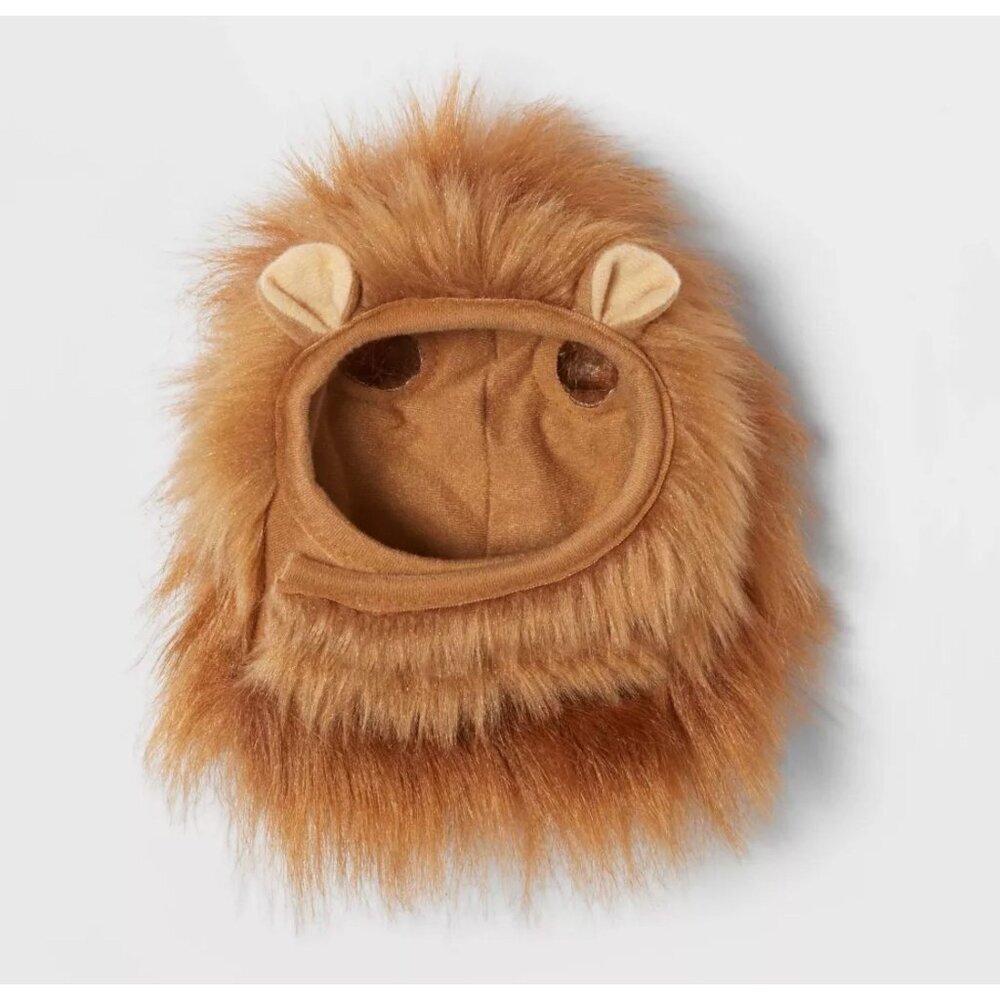 Lion Halloween Dog and Cat Headwear Costume - XXS/XS - Boots & Barkley™ NWOT